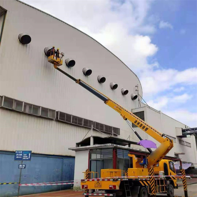 新龙镇高空作业车出租服务：专业广告牌安装解决方案